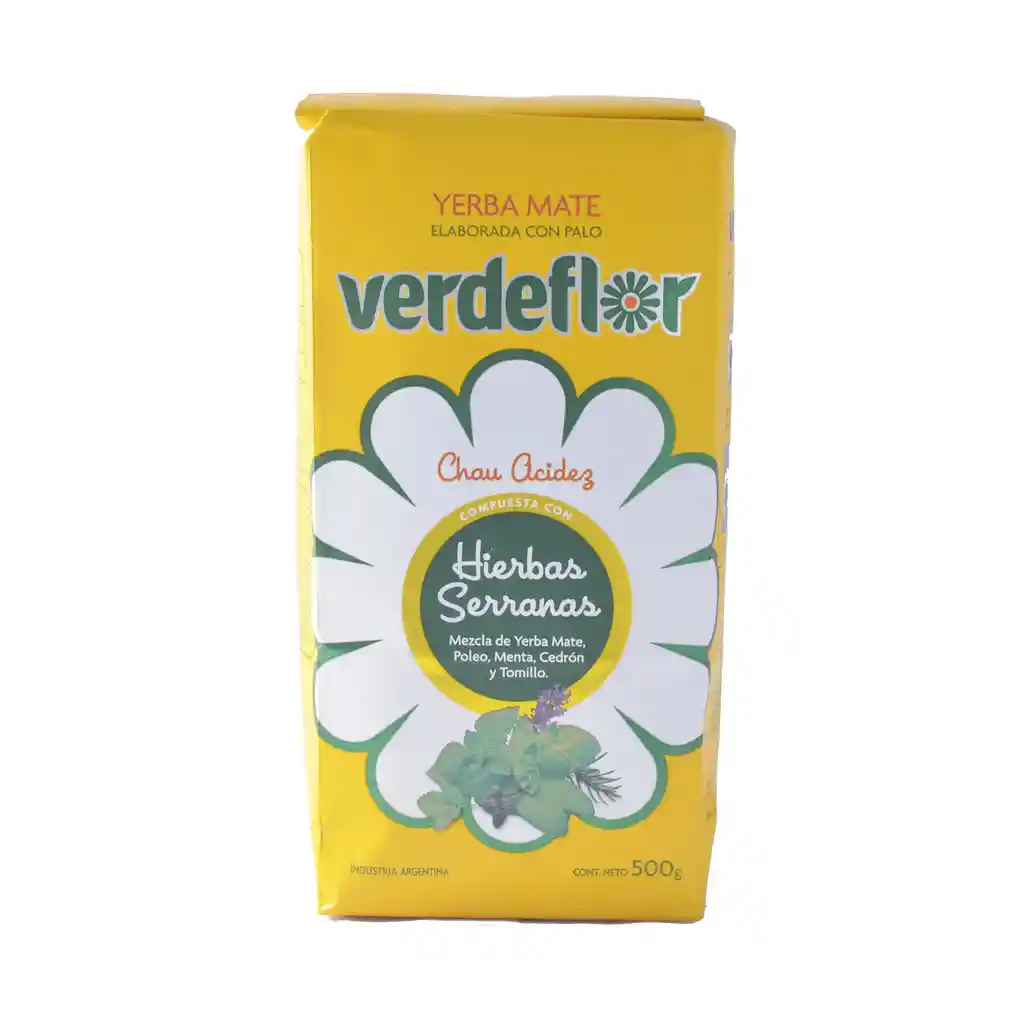 Verdeflor Yerba Mate con Hierbas Serranas 