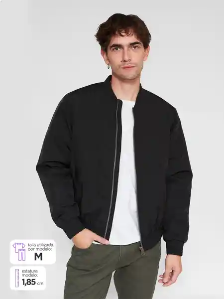 Index Chaqueta Amber Negro M SS25