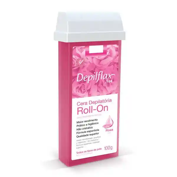 Depilflax Cera Rosa Roll-On