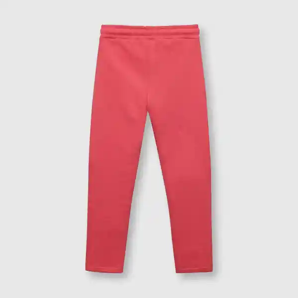 Pantalón de Niña de Buzo Estampado Fucsia Talla 12A Colloky