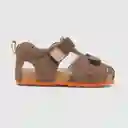 Sandalias Doble Ajuste de Niño Café Talla 21 Colloky