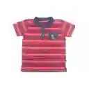 Polera Bebe Niño Rojo Pillin 3 M