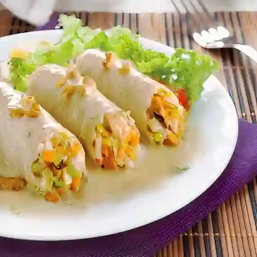 Canelones de Camarón