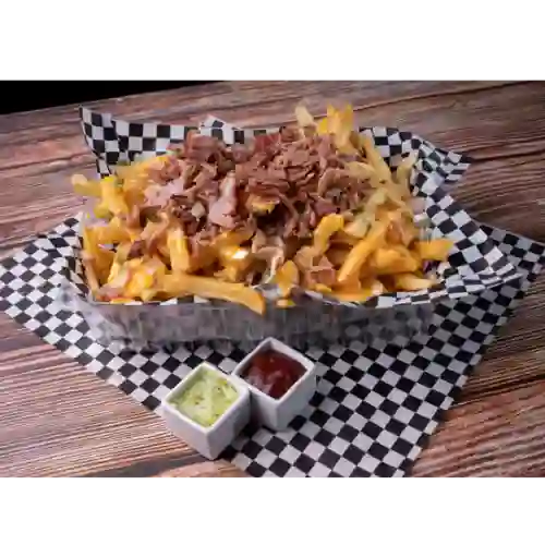 Papas Fritas con Tocino