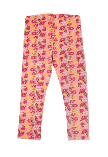 Leggins Kids Rapport Arctic 305 Niña Coral Talla 4 Años Ficcus