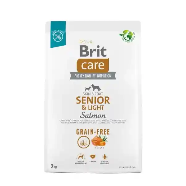 Brit Care Alimento Perro Grain Free Senior & Light Salmón