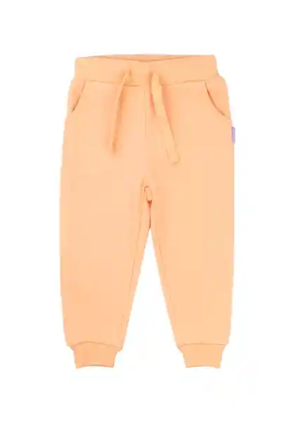 Pantalón Sport Day to Day Bebé Niña Naranjo 6/12 713