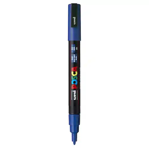 Posca Plumón 33 Azul 0.9-1.3 mm