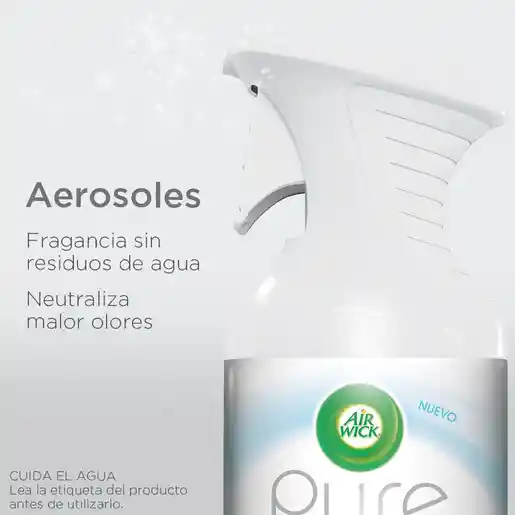 Air Wick Desodorante Ambiental Pure Aerosol Premium Refreshing Breeze 250ml