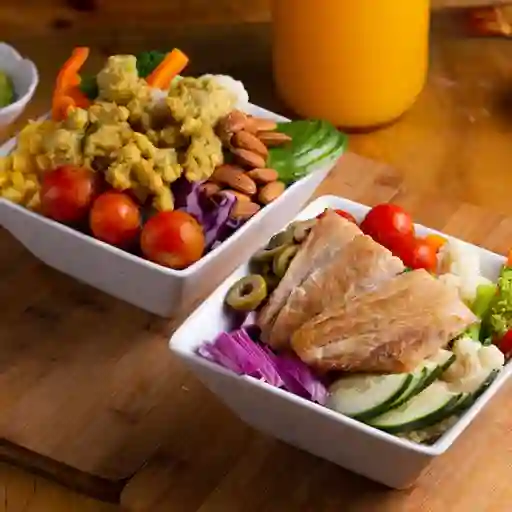 Promo Poke 7 y Jugo Mango Naranja 1 l