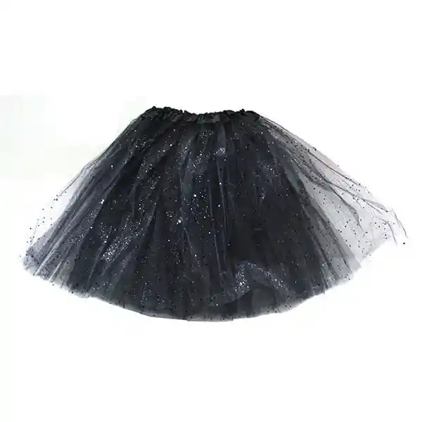 Fiestamania Falda Ballerina Tutu Escarcha Negro 493610