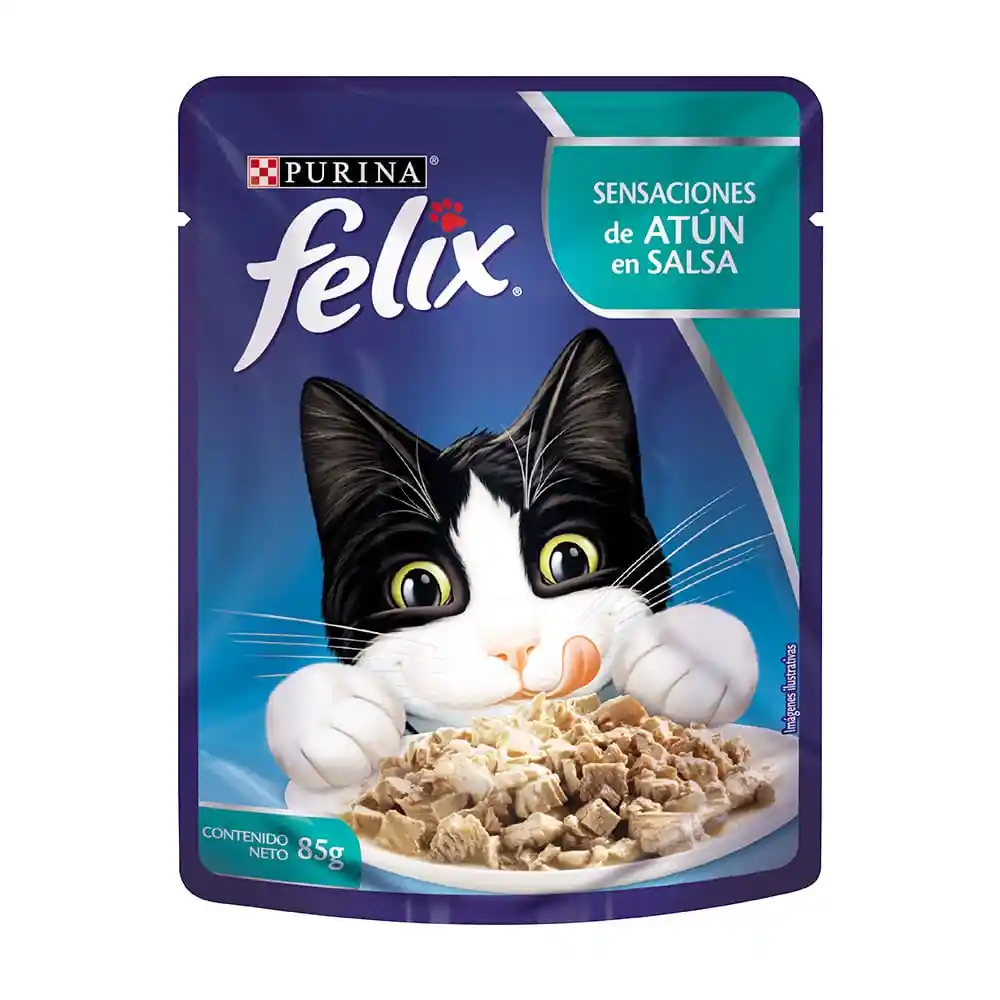 Felix Alimento Húmedo para Gatos Adultos con Atún