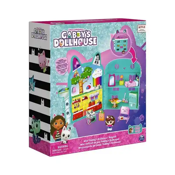 Gabbys Dollhouse Juguete Mini Casa de Muñecas