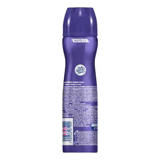 Lady Speed Stick Desodorante Invisible Floral en Spray