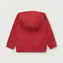 Polerón Con Gorro de Niño Rojo Italiano Talla 18M Opaline