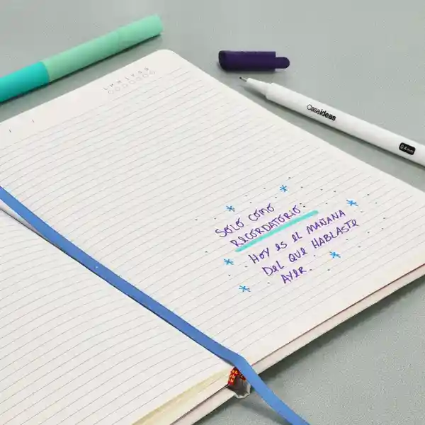 Libreta de Tela Bordada 15 x 21