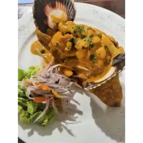 Tacu Tacu en Salsa de Mariscos