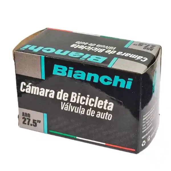 Bianchi Cámara de Bicicleta Aro 27.5 Válvula Auto