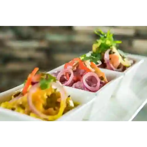 Trio de Ceviches (2 Personas)