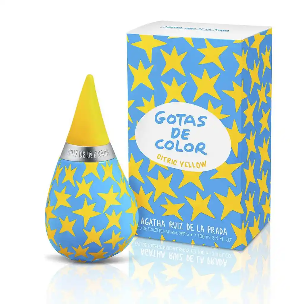 Gotas De Color Natural Spray Citric Yellow 100ml