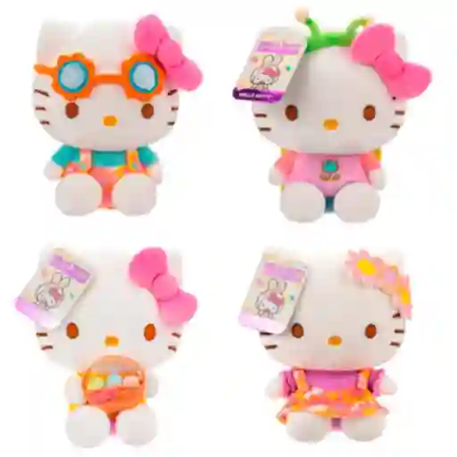 Hello Kitty Peluche Con Accesorio