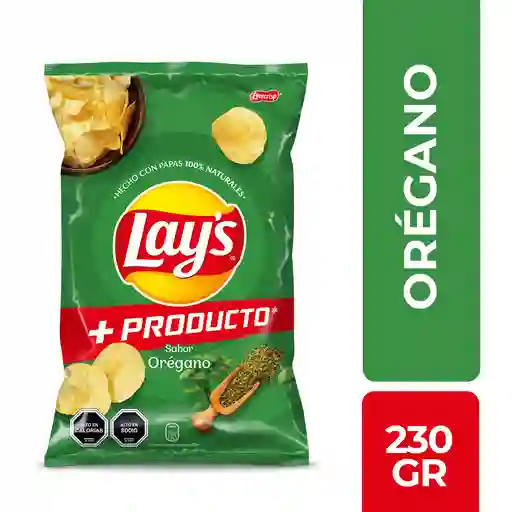 Papas fritas Lays meditarraneas orégano