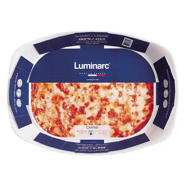 Luminarc Fuente Rectangular Para Horno Carine 34 x 25 cm