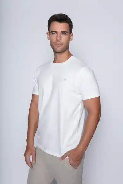 Polera Tolten Blanco Talla L Nimtu