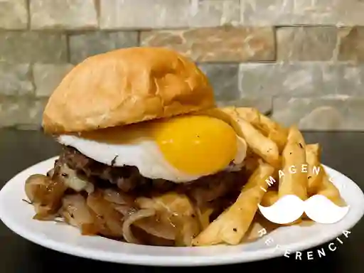 Hamburguesa Casera a Lo Pobre