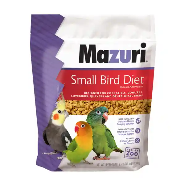 Mazuri Alimento Para Pájaros Pequeños