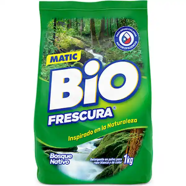 Bio Frescura Detergente Matic Polvo Bolsa