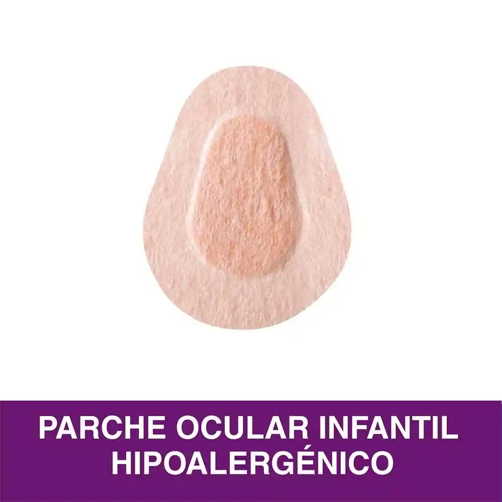 Nexcare Parche Ocular Pequeño Remoción Suave Piel Sensible