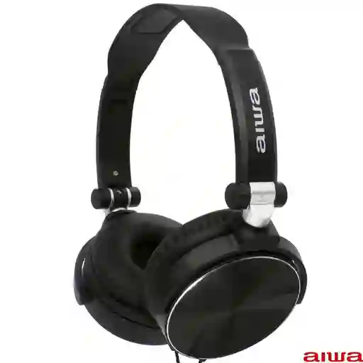 Aiwa Aud�fonos On Ear Aiwa Aw-x107 Negro