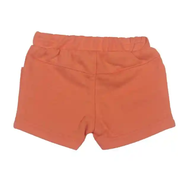 Short Bebe Niña Naranja Pillin 3 a