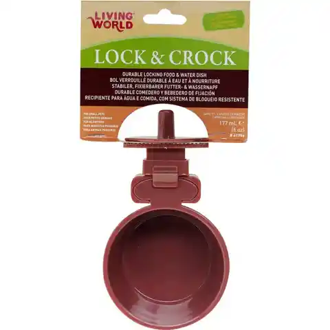 Living World Recipiente Para Agua Comida Lock And Crock