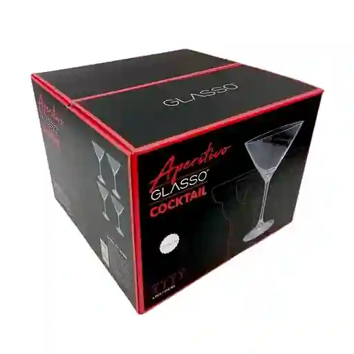 Glasso Set de Copas Martini