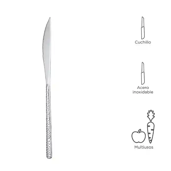 Cuchillo de Mesa Antideslizante Estilo Europeo Miniso