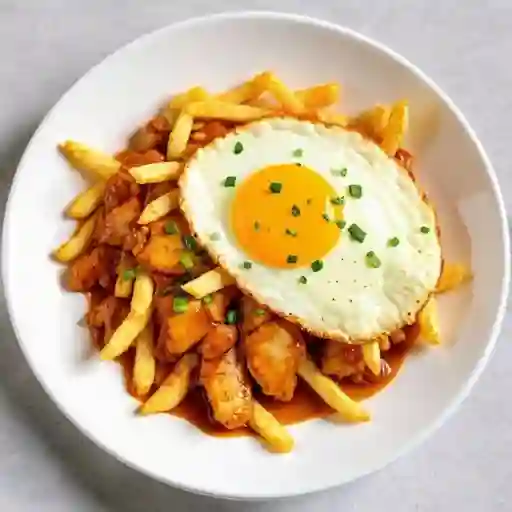 Chorrillana Pollo Teriyaki