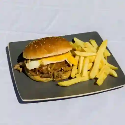 Sandwich Churrasco A Lo Pobre