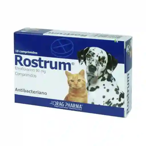 Rostrum 50 Mg (c) (f) Antibiótico Comprimidos