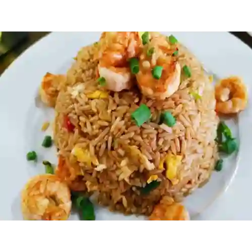 Arroz Chaufa de Camarones