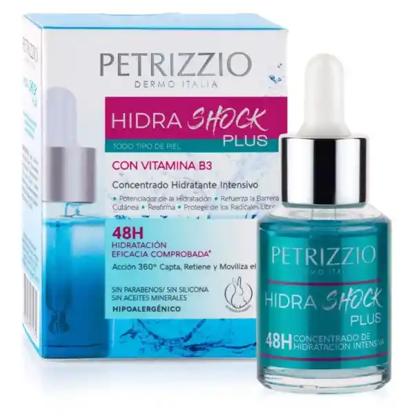 Petrizzio Kit Crema + Concent Hidrashockplus