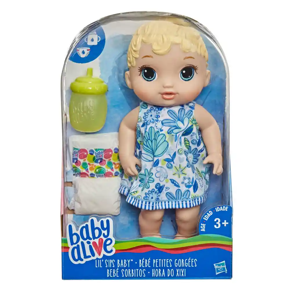 Baby Alive Bebé Sorbitos Rubia