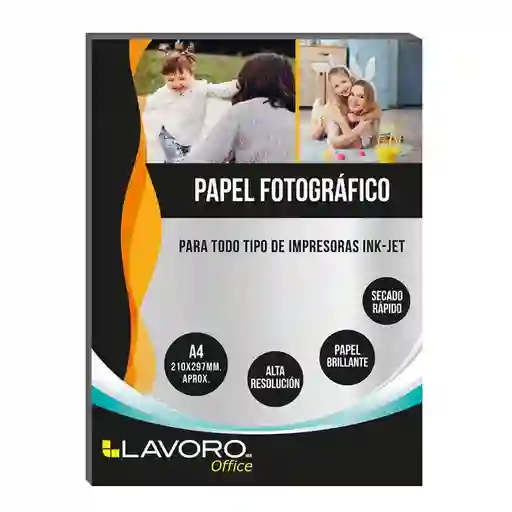 Lavoro Papel Fotográfico Glossy A4 507709