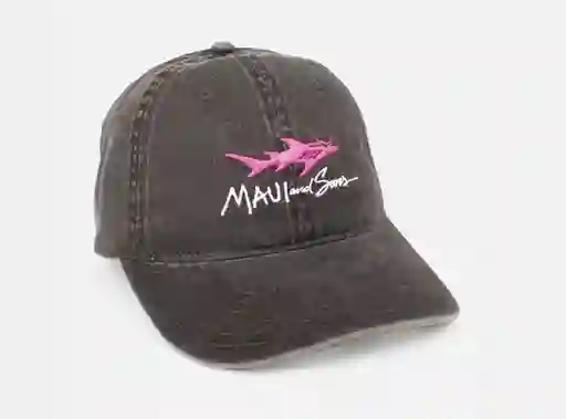 Maui Gorra Jockey Canvas Negro 5AJ1948-MV