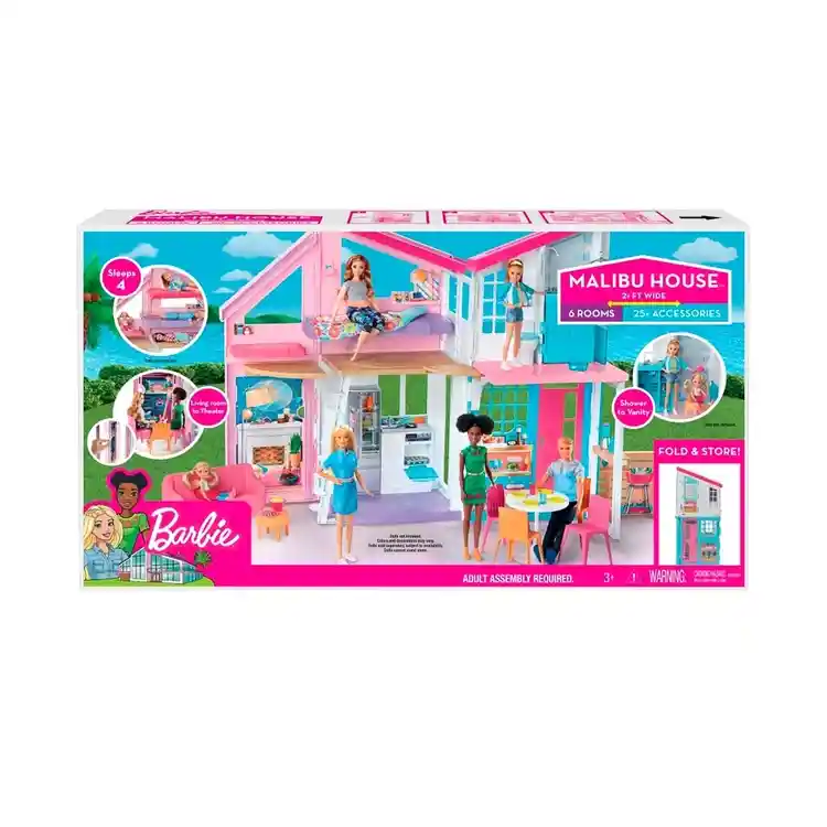 Barbie Juguete }Casa Malibu