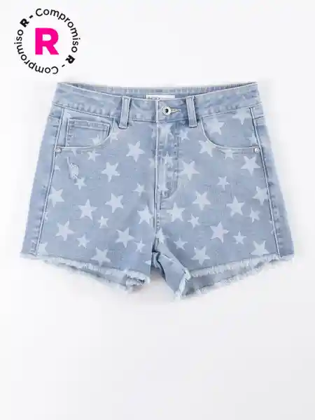 M6T Short Corto Laser Cr Celeste 16 V26