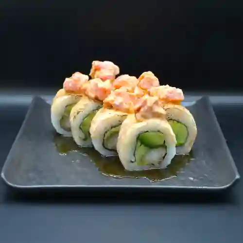 368-sake Flambe Rolls