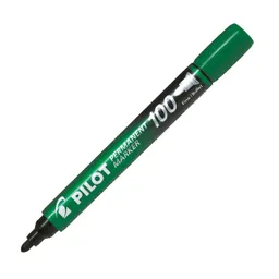 Pilot Marcador Permanente Fino Verde SCA100