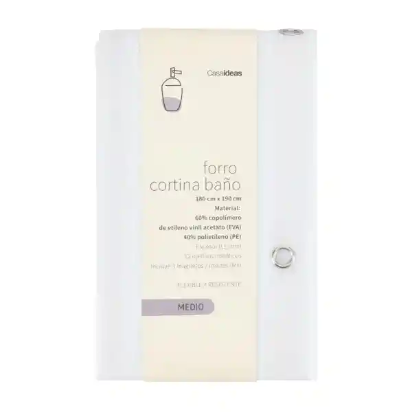 Forro Cortina Baño Peva Texturado Casaideas